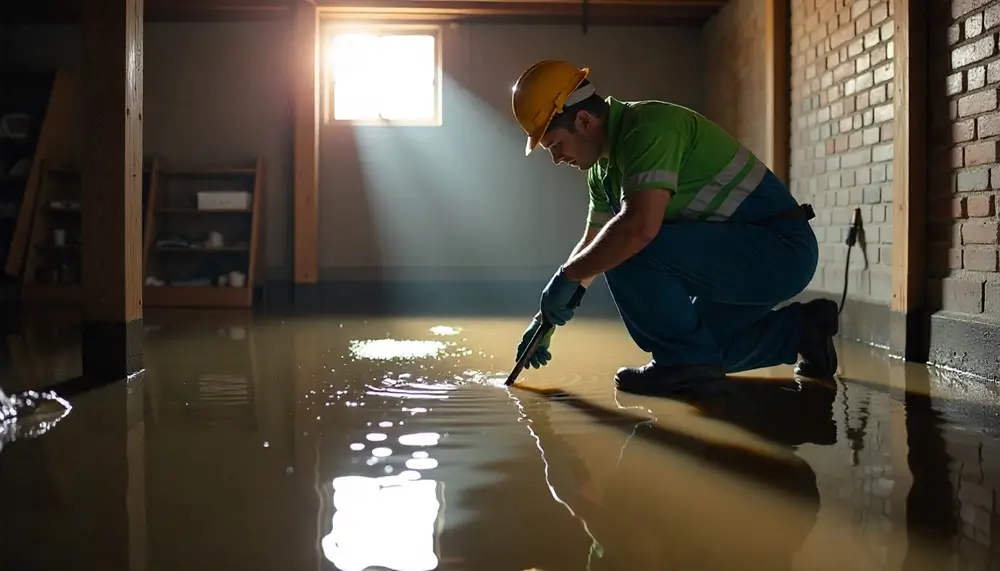 Professional water damage restoration services in San Patricio, NM
